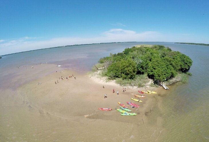 La Isla Pombero es una de las maravillas que ofrece el departamento de Ñeembucú. Foto: gentileza.