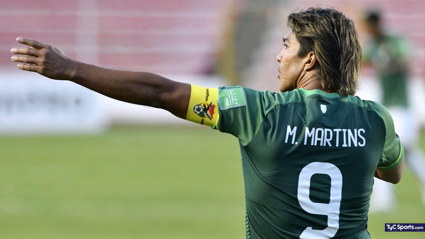 Marcelo Moreno Martins, atacante boliviano. Foto: TyC Sports.