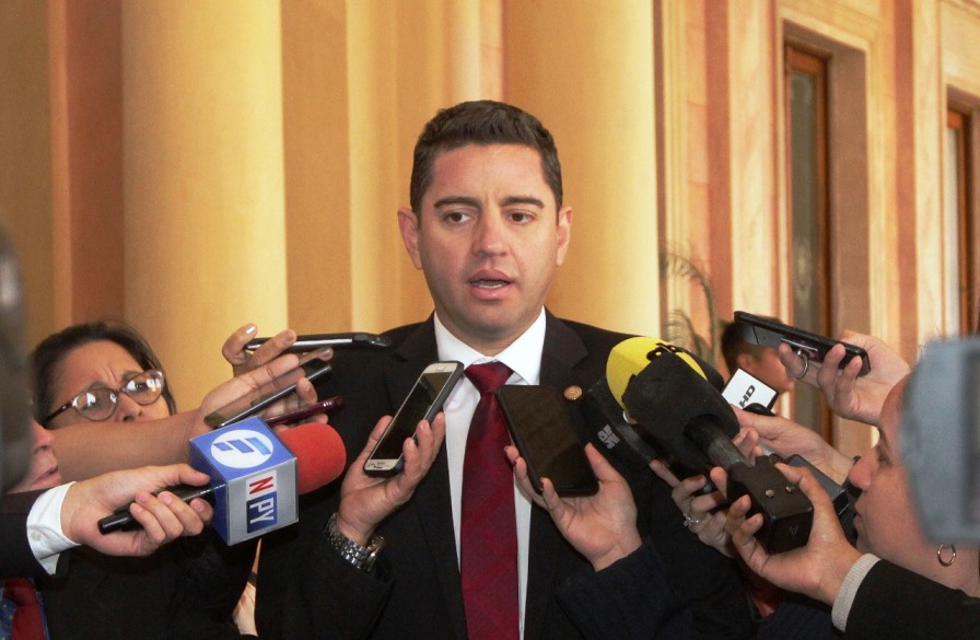 Pedro Alliana, presidente de la Cámara de Diputados. Foto: Agencia IP.