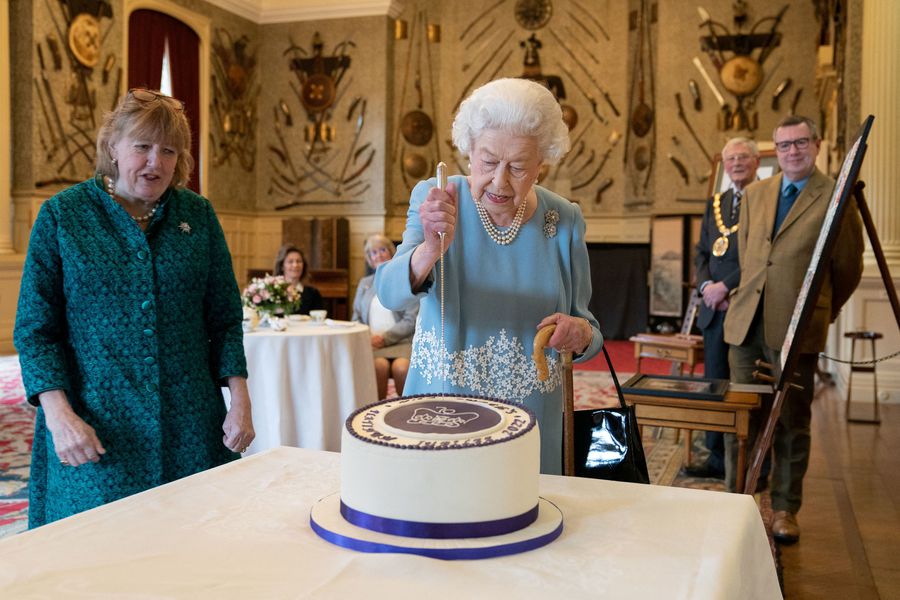 Reina Isabel II, primera monarca en celebrar 70 años en el trono. Foto: gentileza.