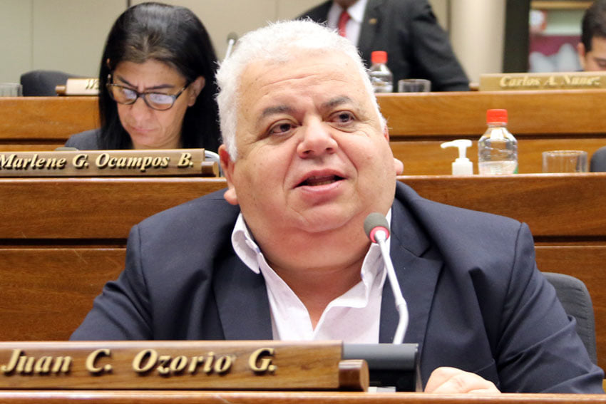 Juan Carlos Ozorio, diputado Nacional. Foto: Cámara de Diputados.