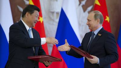 China remarca su amistad con Rusia, en medio de la masacre civil en Ucrania. Foto: gentileza.