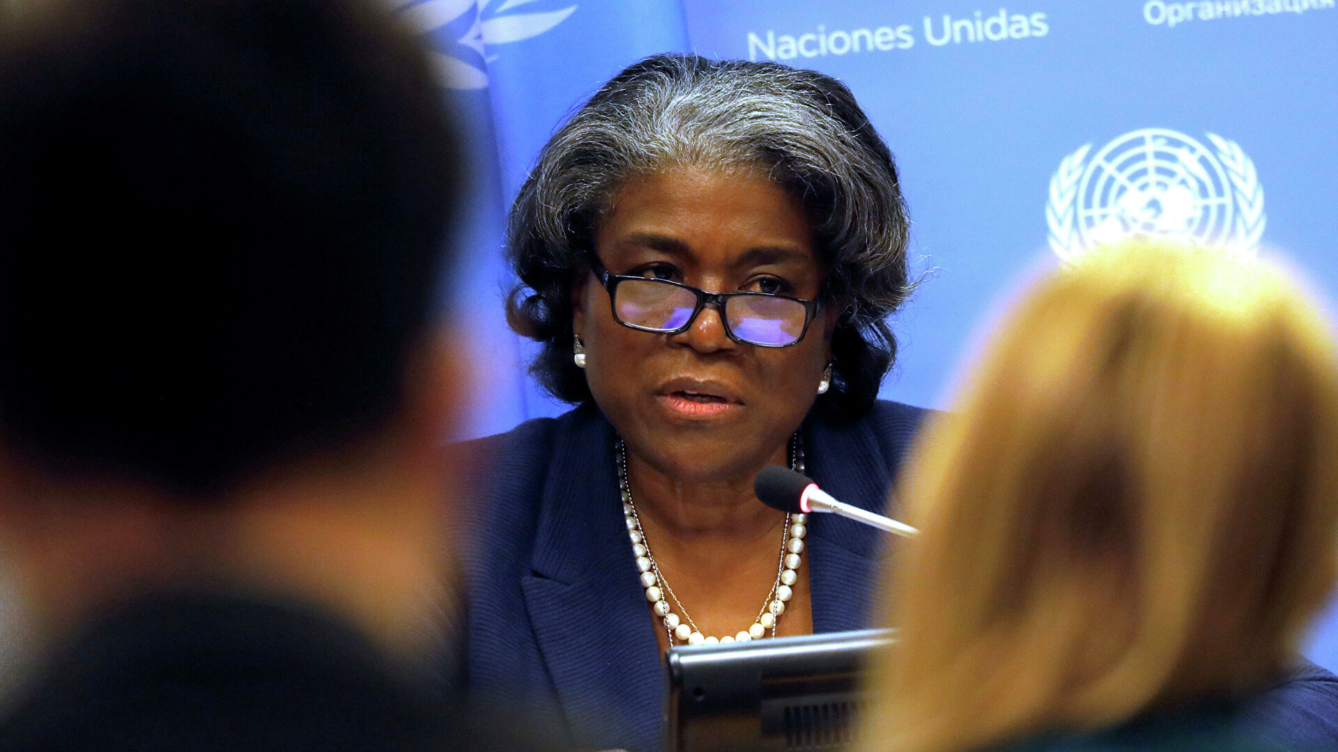 Linda Thomas-Greenfield, embajadora de EE.UU ante la ONU.