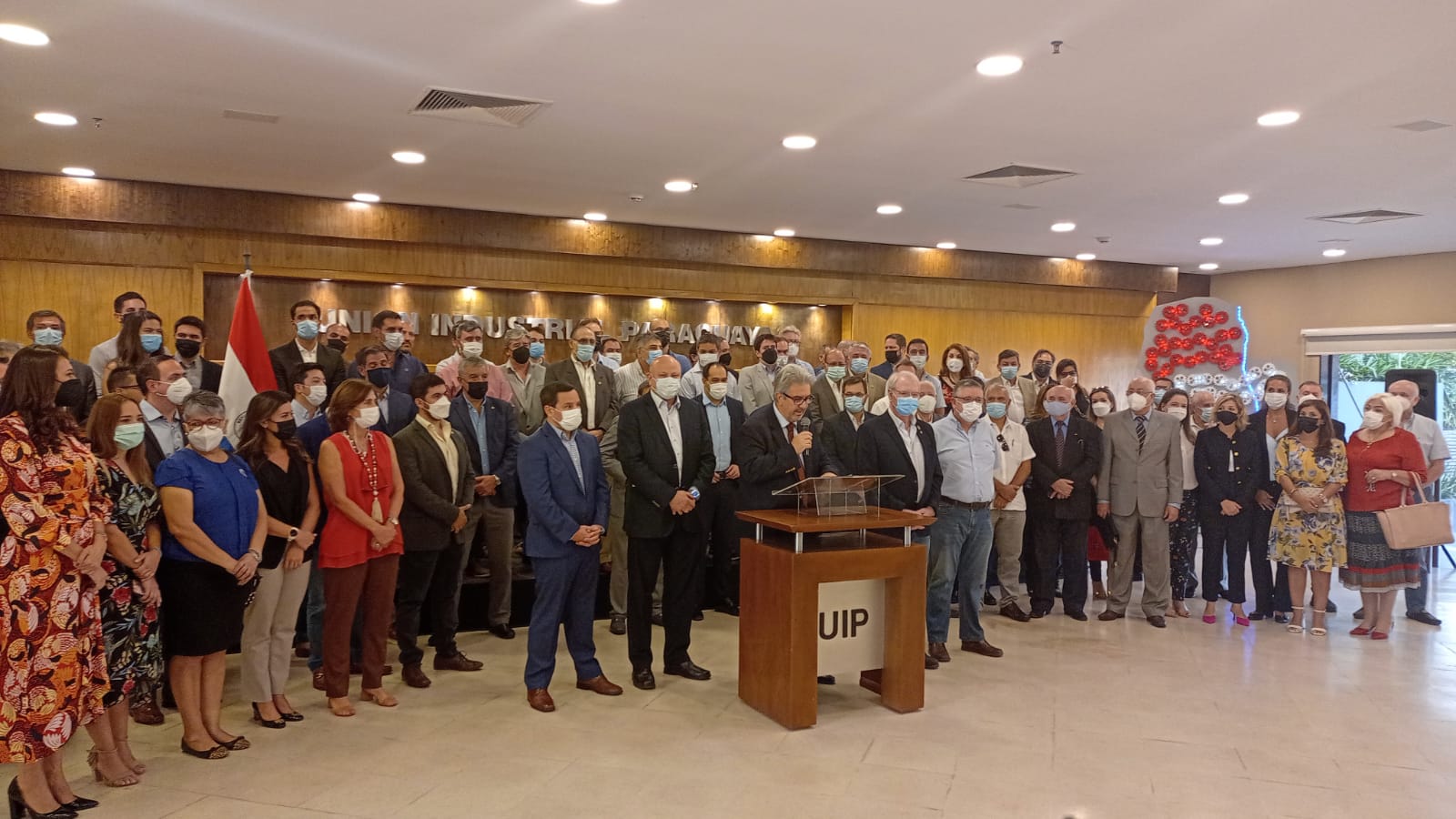 Conferencia de prensa de la UIP. Foto: UIP.