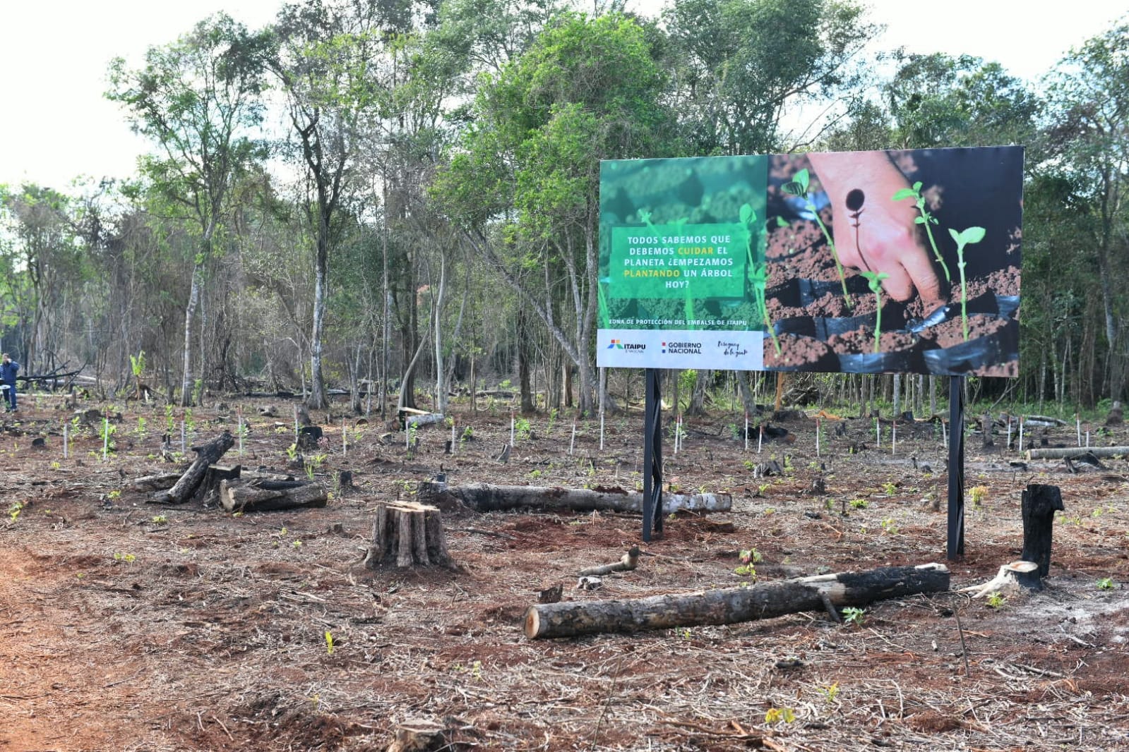 Itaipú Binacional, en mayo de 2020, recuperó las hectáreas de su propiedad en la franja de protección