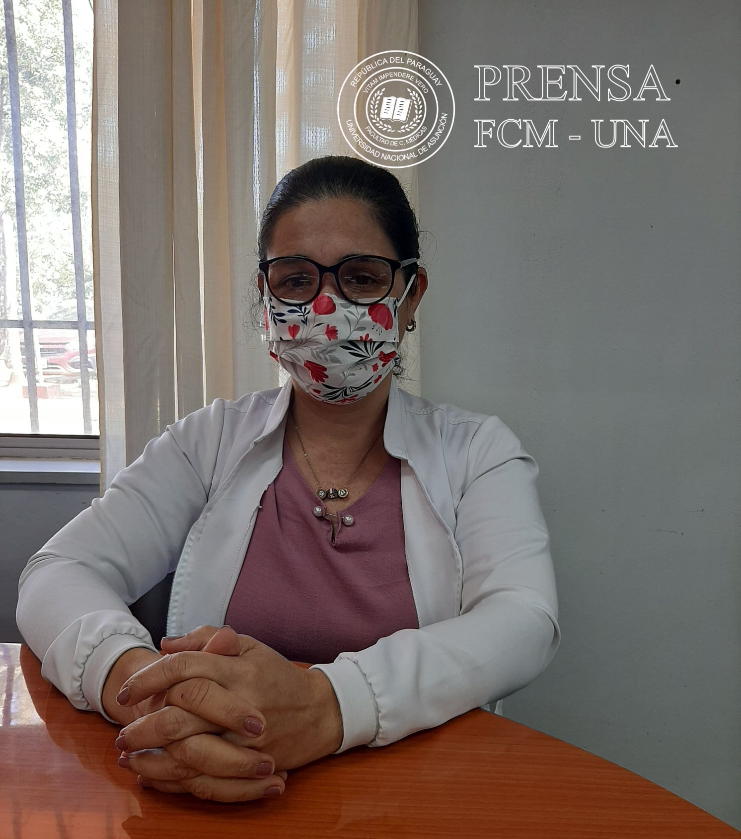 La Dra. Shirley Cardozo, jefa de sala en la Cátedra de Gineco Obstetricia de la Facultad de Ciencias Médicas UNA y Hospital de Clínicas