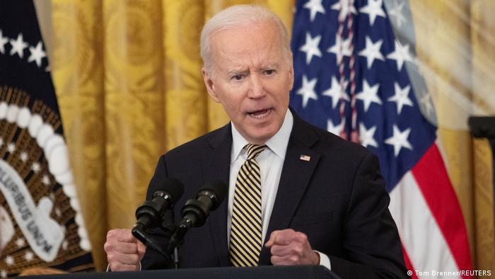 Joe Biden, presidente de Estados Unidos. Foto: DW.