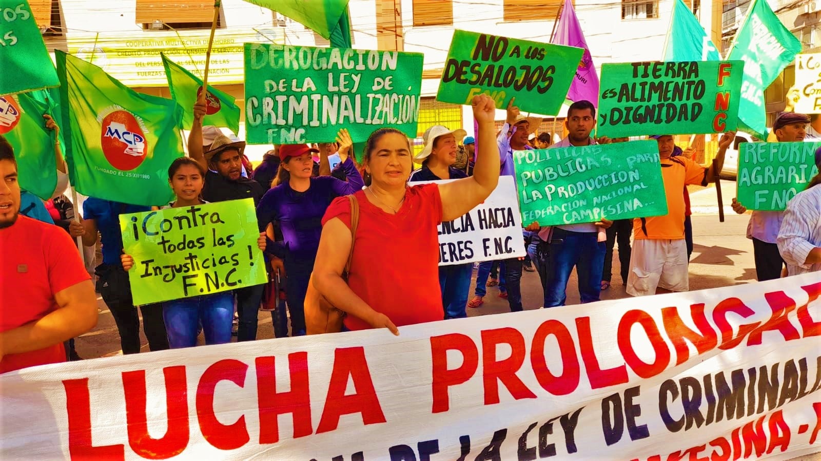Tras acuerdo con municipio, campesinos se concentrarán en la Plaza Uruguaya