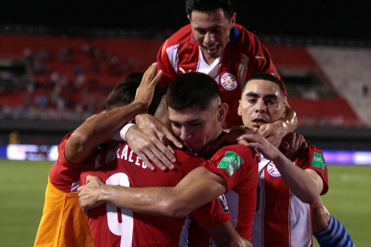 Paraguay ganó a Ecuador por la fecha 17 de las Eliminatorias Sudamericanas. Foto: Albirroja.