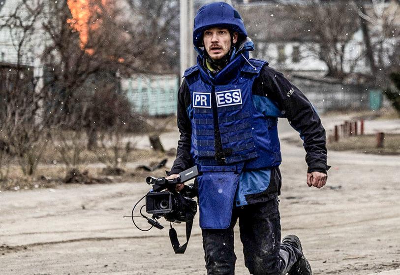 Al menos 12 periodistas murieron desde el inicio de la guerra en Ucrania