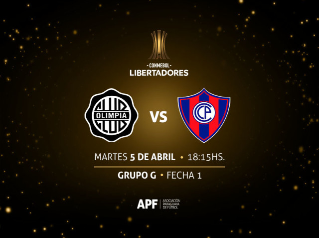 Olimpia y Cerro se encuentran 23 después en la Copa Libertadores.