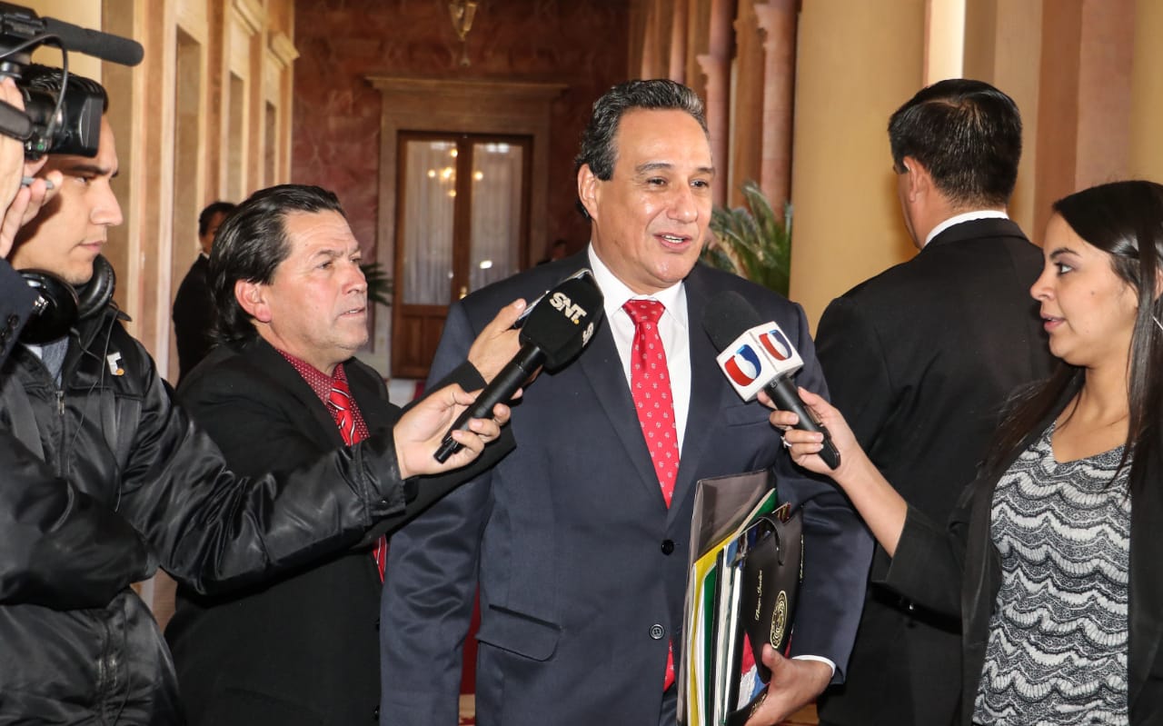 Dictan arresto domiciliario para Hugo Javier, gobernador de Central. Foto: Agencia IP.