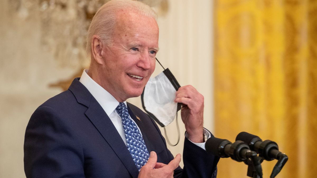Joe Biden, presidente de los Estados Unidos. Foto: EFE.