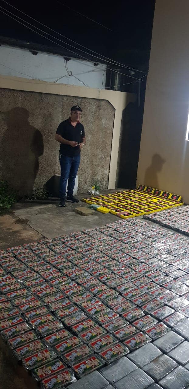 Incautan más de mil kilos de cocaína en Pedro Juan Caballero