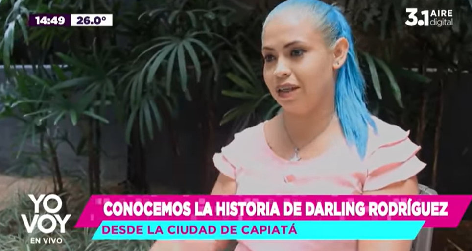 La historia de vida de Darling Rodríguez. Foto: captura de pantalla.