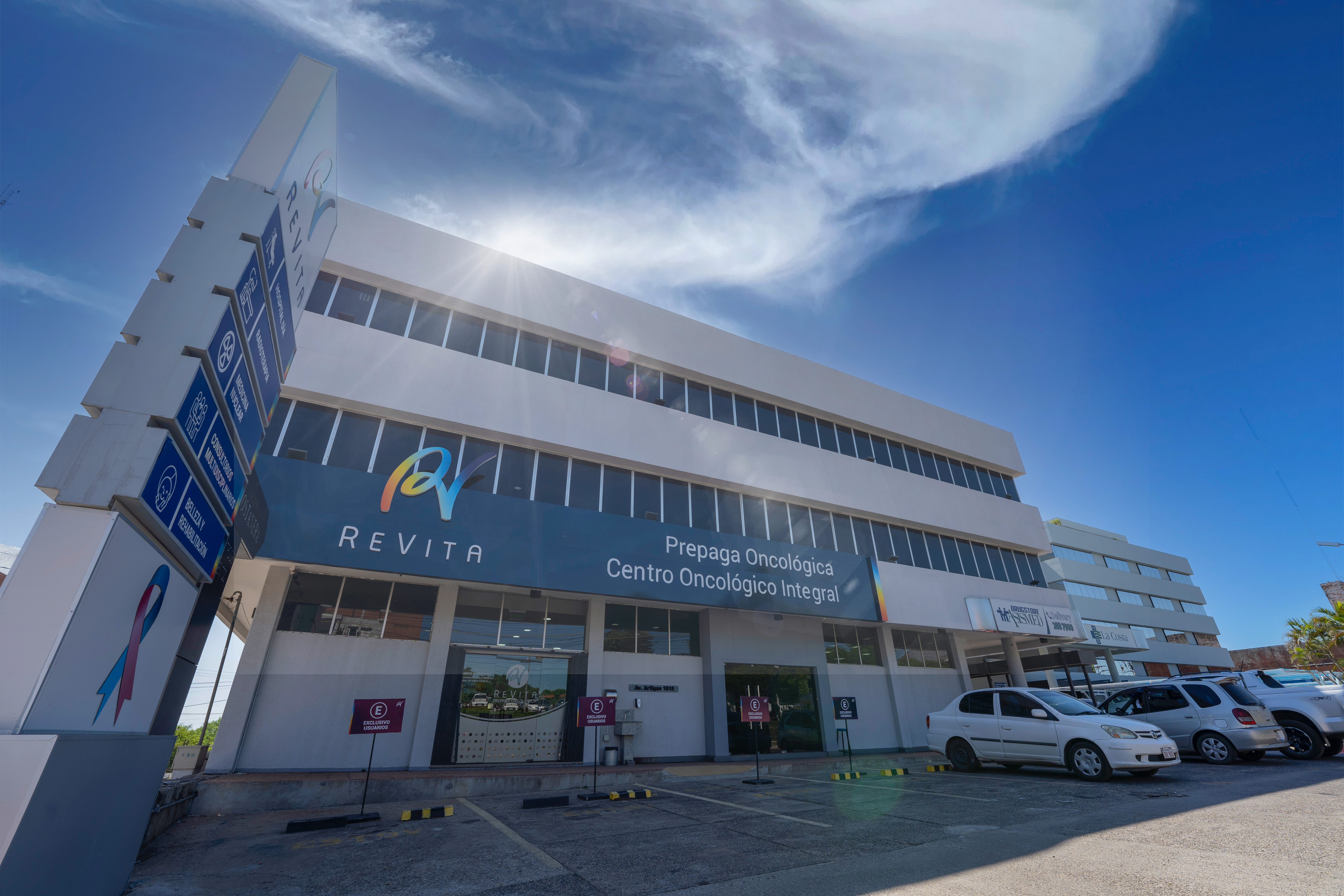 Revita es el Primer Centro Oncológico Integral del Paraguay. Foto: Revita.