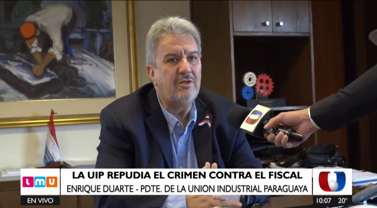 Enrique Duarte, presidente de la UIP. Foto: captura de pantalla.