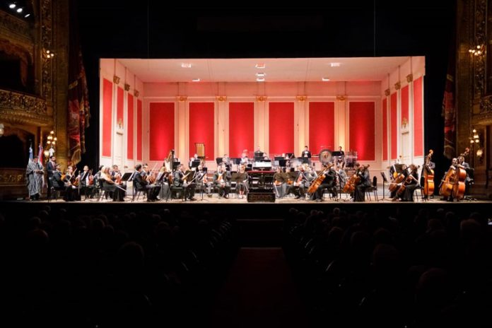 La Orquesta Sinfónica Nacional brilló en Buenos Aires. Foto: MRE.