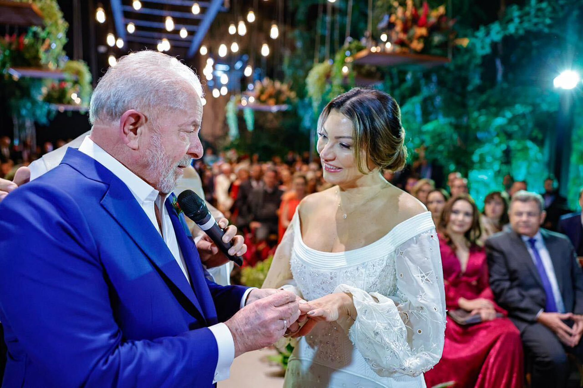 Ignacio Lula da Silva contrajo matrimonio con Rosangela da Silva. Foto: gentileza.