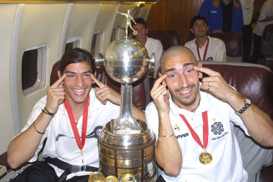 Olimpia campeón de la Copa Libertadores 2002. Foto: gentileza.