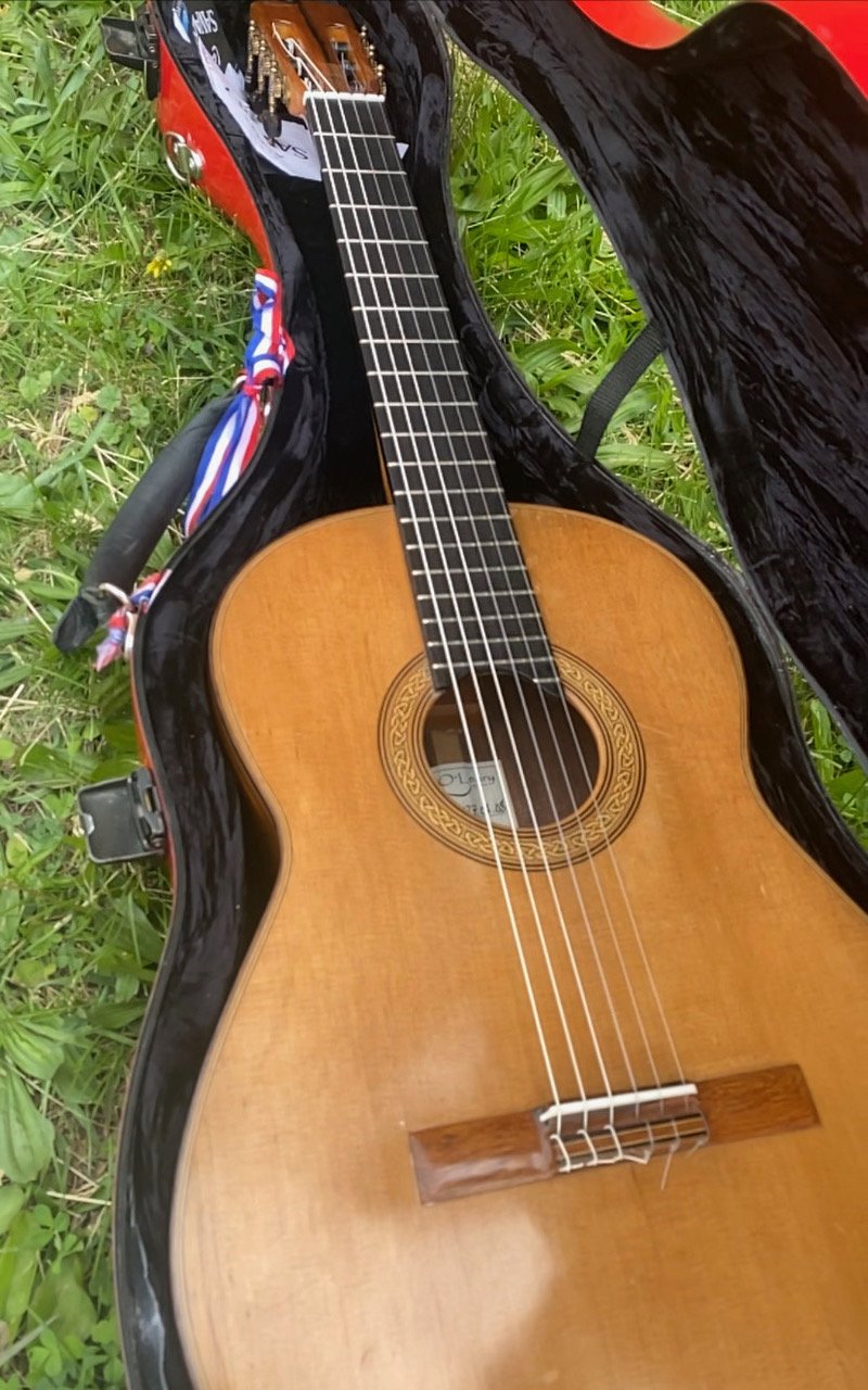 Berta Rojas recuperó su emblemática guitarra: “La pesadilla terminó”, escribió