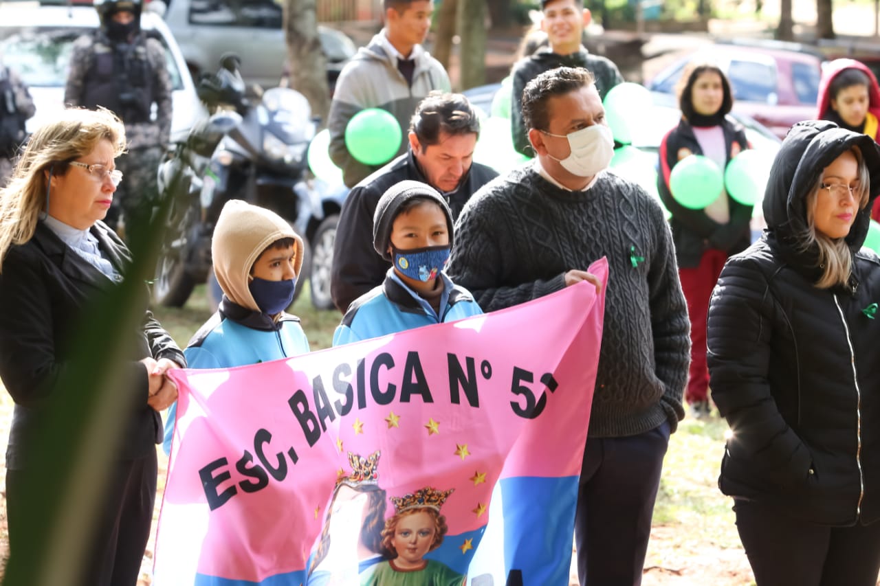 En el día nacional de lucha contra el abuso infantil, recordaron a Felicita en Yaguarón