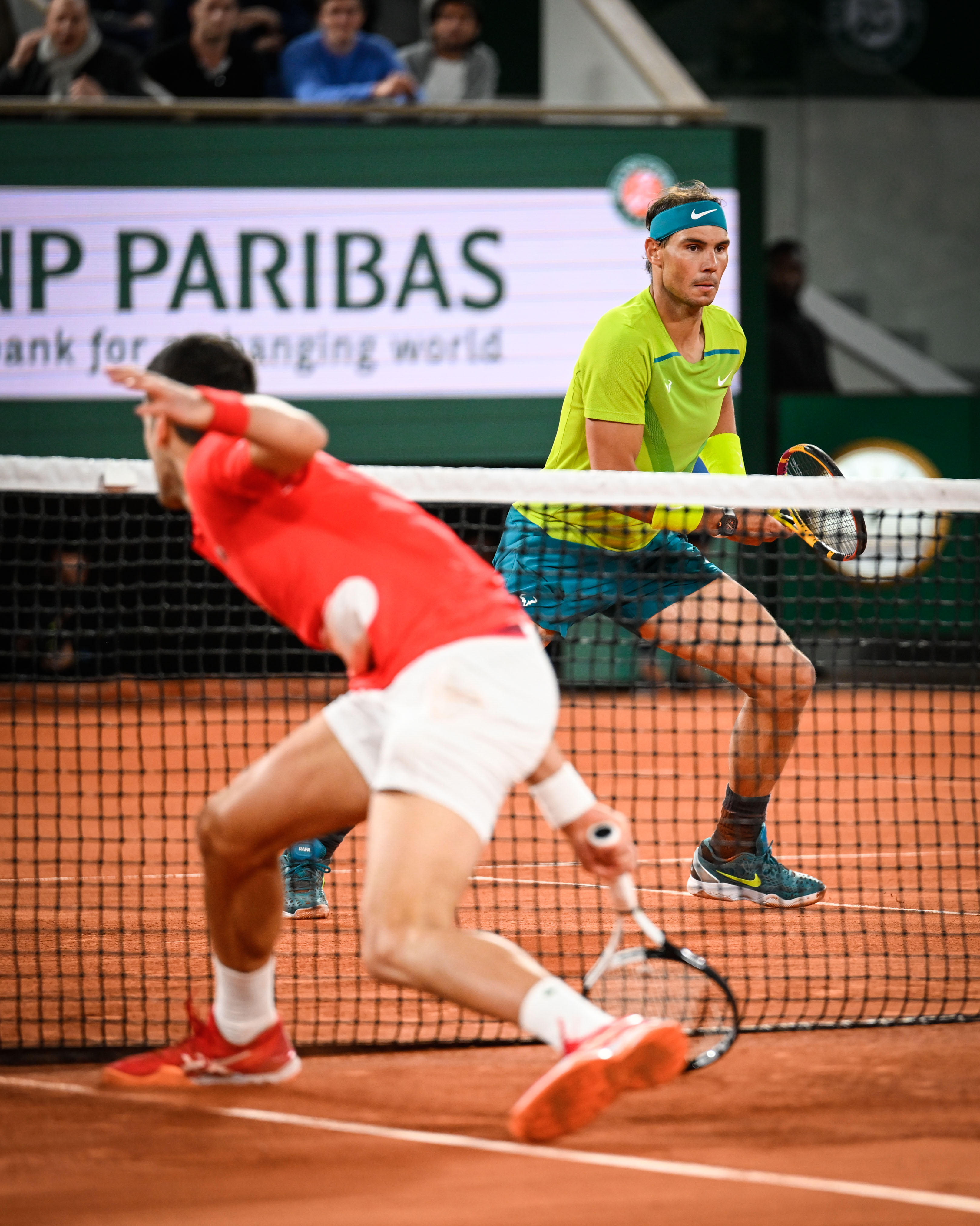 Rafael Nadal ganó a Novak Djokovic por cuartos de final en Roland Garros. Foto: gentileza.