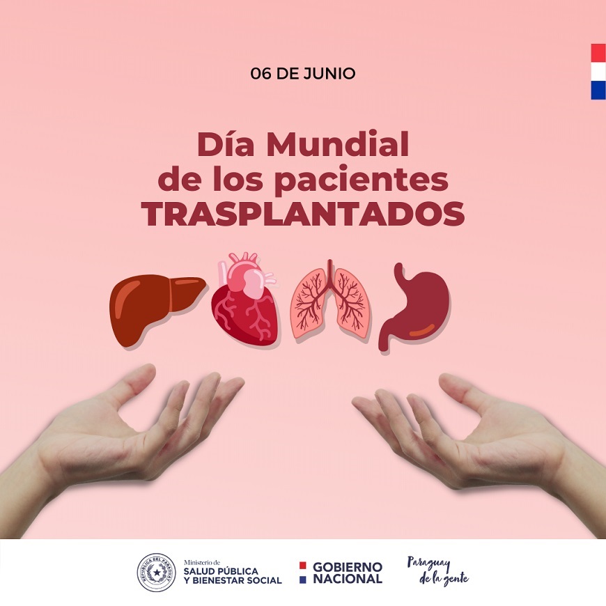 Día Mundial de los Pacientes Trasplantados. Imagen: Ministerio de Salud.