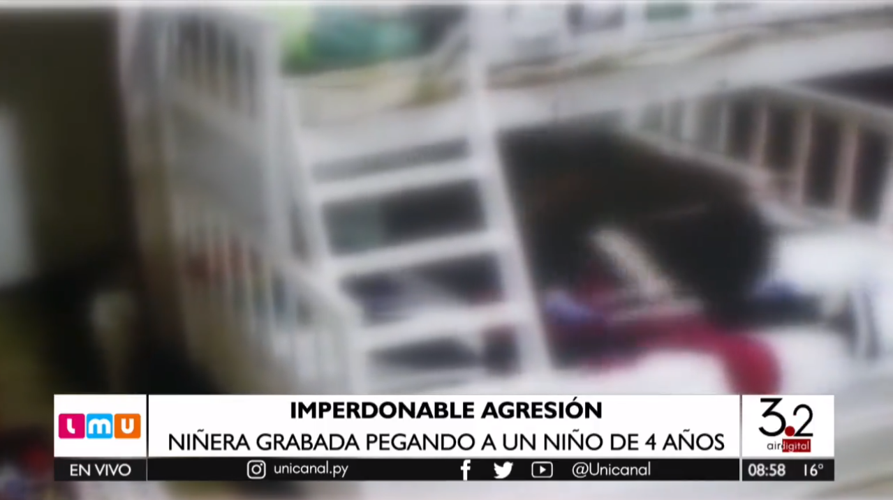 Niño pidió socorro, pero niñera lo maltrato y fue denunciada. Foto: captura de pantalla.Niño pidió socorro, pero niñera lo maltrato y fue denunciada. Foto: captura de pantalla.