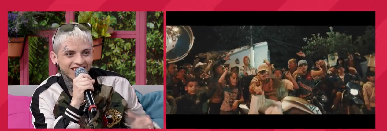 Cumbia de la ‘Chaca’ de la mano del ‘Princi’ y Juan Cancio Barreto. Foto: captura de pantalla.