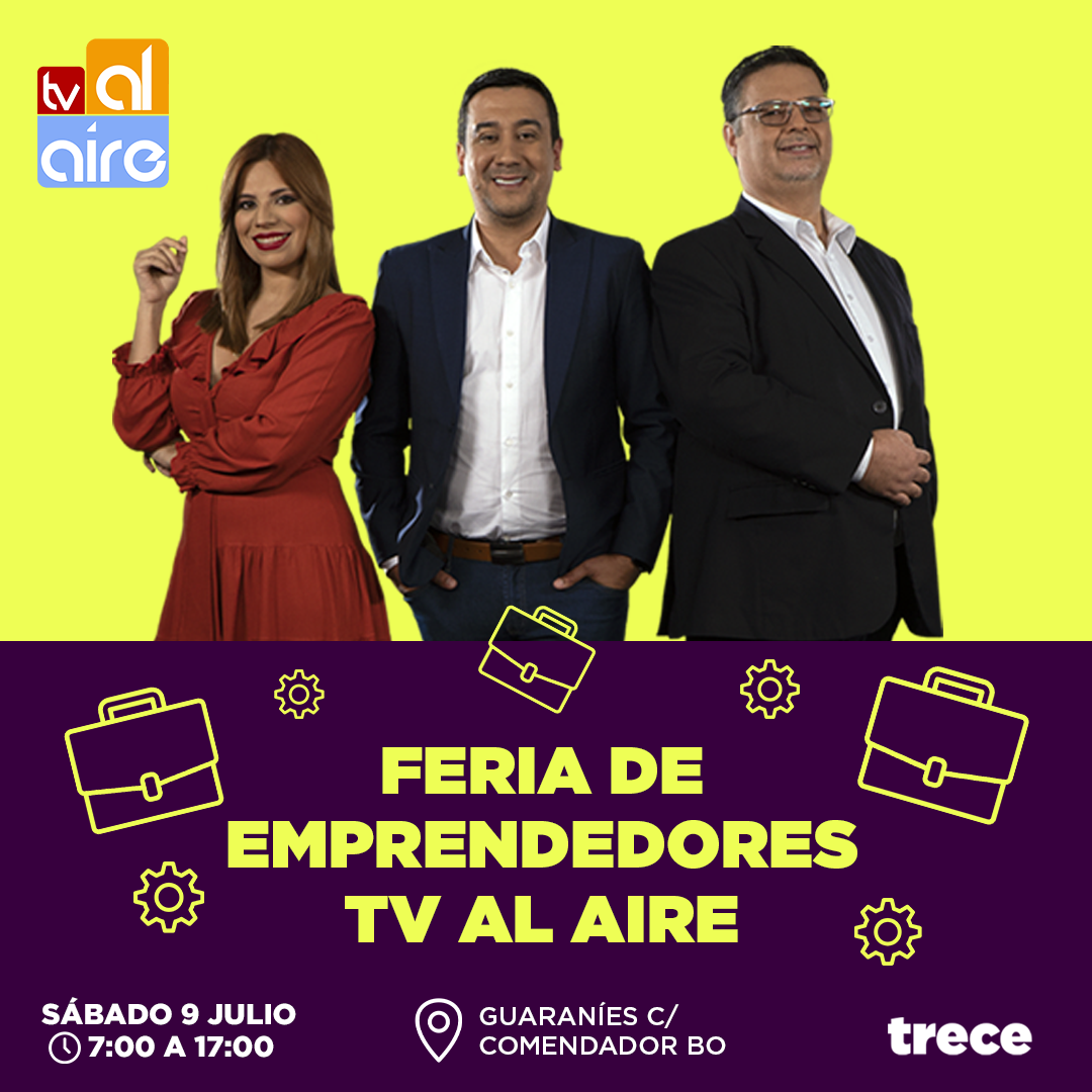 “TV Al Aire” organiza feria de emprendedores.