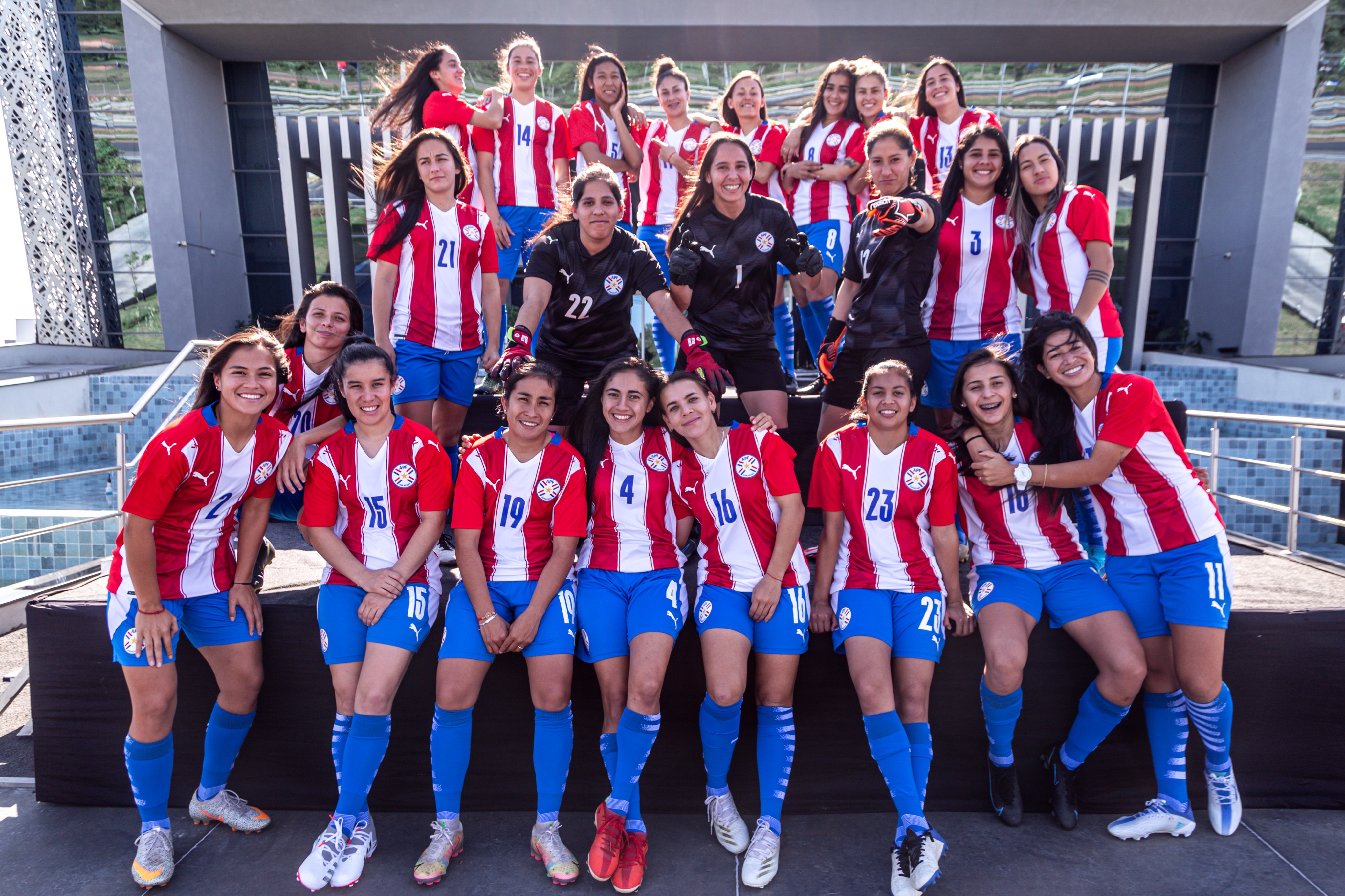 Selección Paraguaya Femenina 2022. Foto: APF.