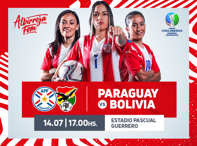 ¡Paraguay y Bolivia se ven las caras esta tarde! Foto: APF.