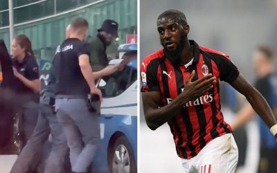 Lo apuntaron con un arma: jugador de Milán sufre impactante detención por error