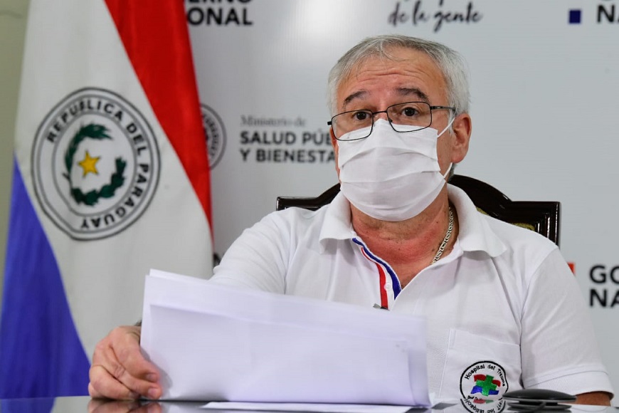El doctor Agustín Saldívar, director del Hospital del Trauma. Foto: MSPBS.