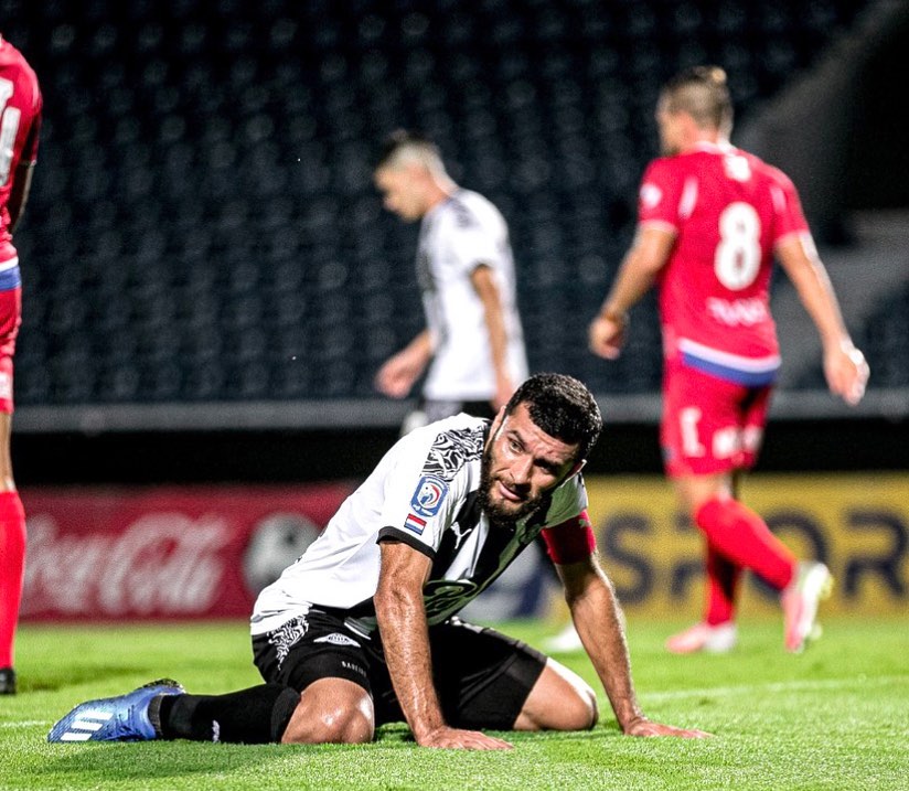 Antonio Bareiro sufre nuevamente de rotura de ligamentos. Foto: Instagram.