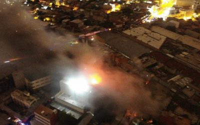 Buscan reubicar a afectados por incendio de la Feria Aragón en obra inconclusa, denuncian