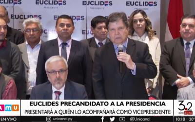 Euclides Acevedo oficializó a Jorge Querey como compañero de fórmula en la carrera por la presidencia