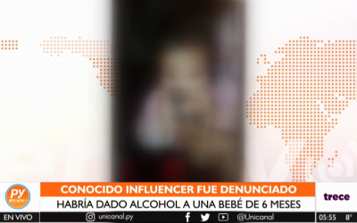 El Ministerio Público investiga a conocido influencer que dio de beber alcohol a una bebé y lo mostró en redes