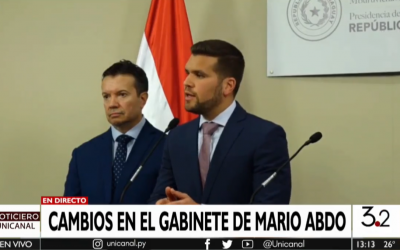 Cambios en Gabinete: Carlos Arregui al BNF y René Fernández como nuevo ministro de Seprelad