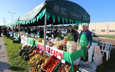 Agricultores llegan hasta la Costanera para ofrecer gran variedad de productos gastronómicos