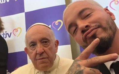 El cantante J Balvin se reunió con el papa Francisco: “Es el más cool”, expresó