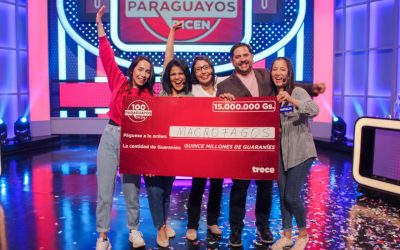 ¡Grupo de amigas se llevó los G. 15 millones en 100 Paraguayos Dicen!