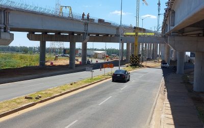 Puente Héroes del Chaco: viaductos superan 90% de ejecución