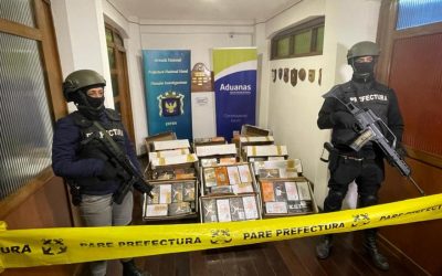 Cae en Uruguay contenedor repleto de cocaína proveniente de Paraguay