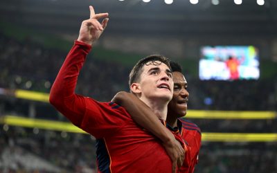 España goleó a Costa Rica en la fecha inicial del grupo E