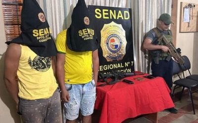 Concepción: detienen a dos hombres con fusil y municiones