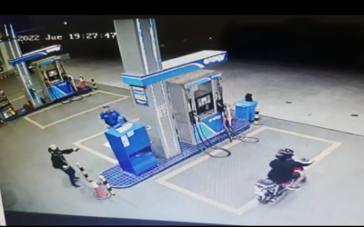 “Motoasaltantes” despojaron de su billetera a playero de estación de servicio en Itauguá