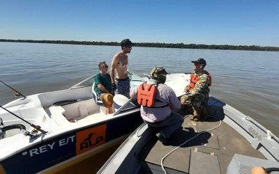 Veda pesquera: argentinos fueron sorprendidos pescando en lado paraguayo