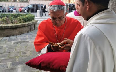 Adalberto Martínez asumió Título Cardenalicio y tomó posesión de basílica en Roma